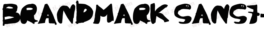 BRANDMARK SANS7字体转换